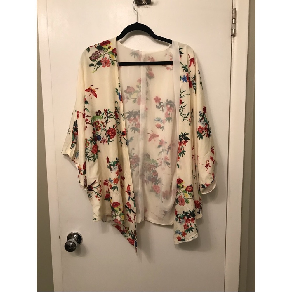 Floral cover up